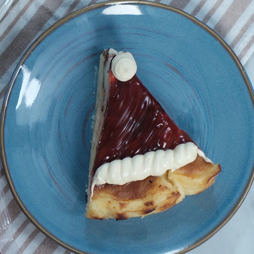 ชีสเค้กหน้าไหม้คริสต์มาส